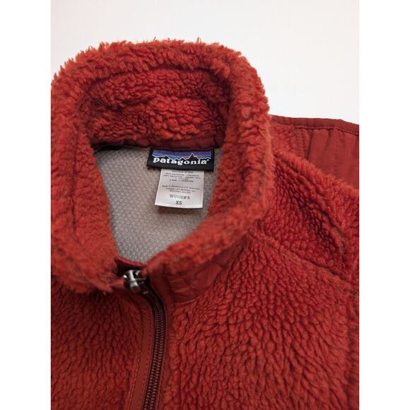 Patagonia Women's Classic Retro-X Vest Fleece Brick Red Size XS - Picture 9 of 10